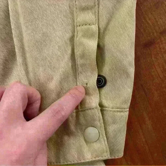 WESC Jacket Beige Streetwear Unisex Contemporary Jacket. - Picture 9 of 10